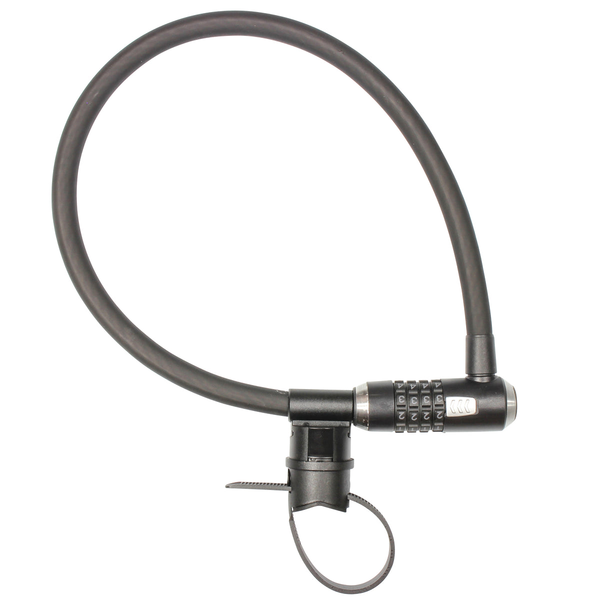 Kryptonite Kryptoflex 1565 Combo Cable Black