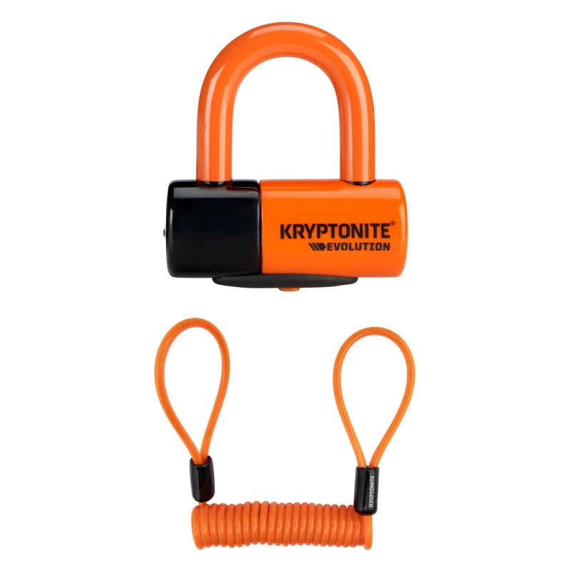 Kryptonite Evolution Disc Lock Premium Pack 14mm Key Orange 8 of 10
