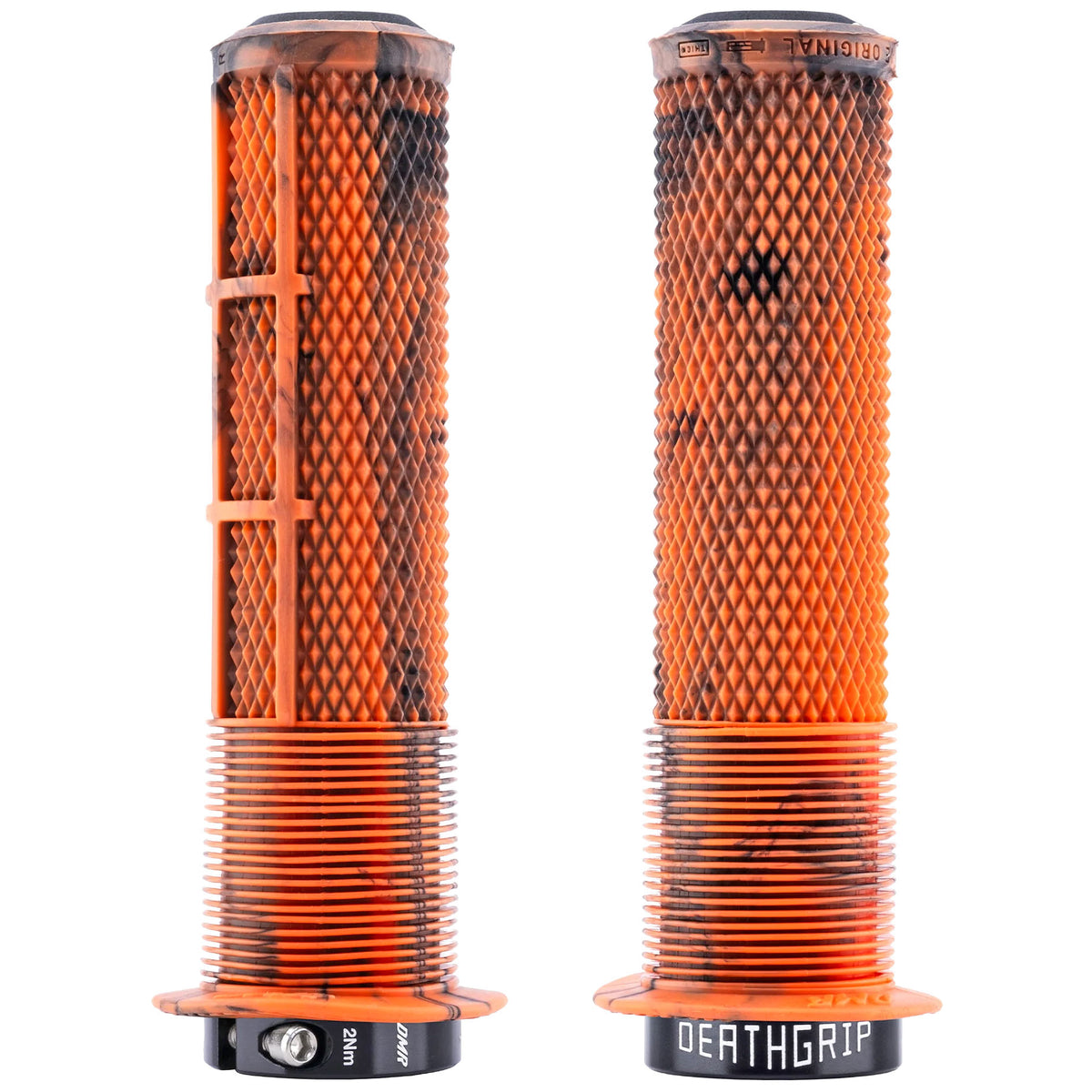 DMR Flanged Deathgrip2 Thin Orange Marble