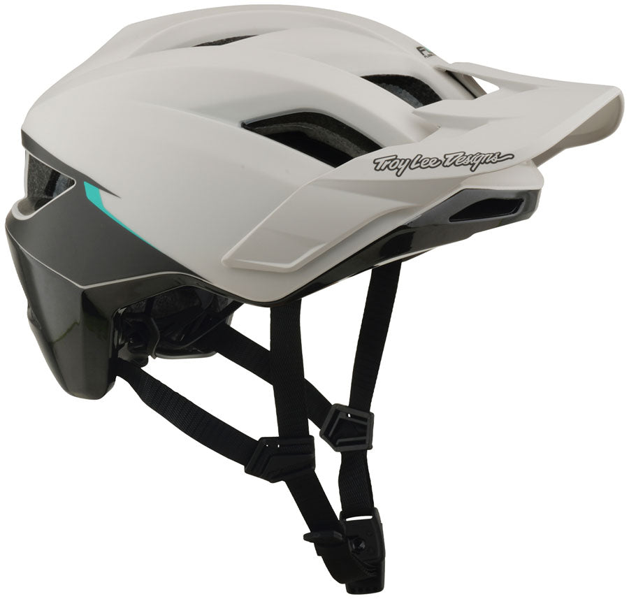 Troy Lee Designs Flowline SE Helmet – Stacks Pumice / Real Teal X-Small/Small