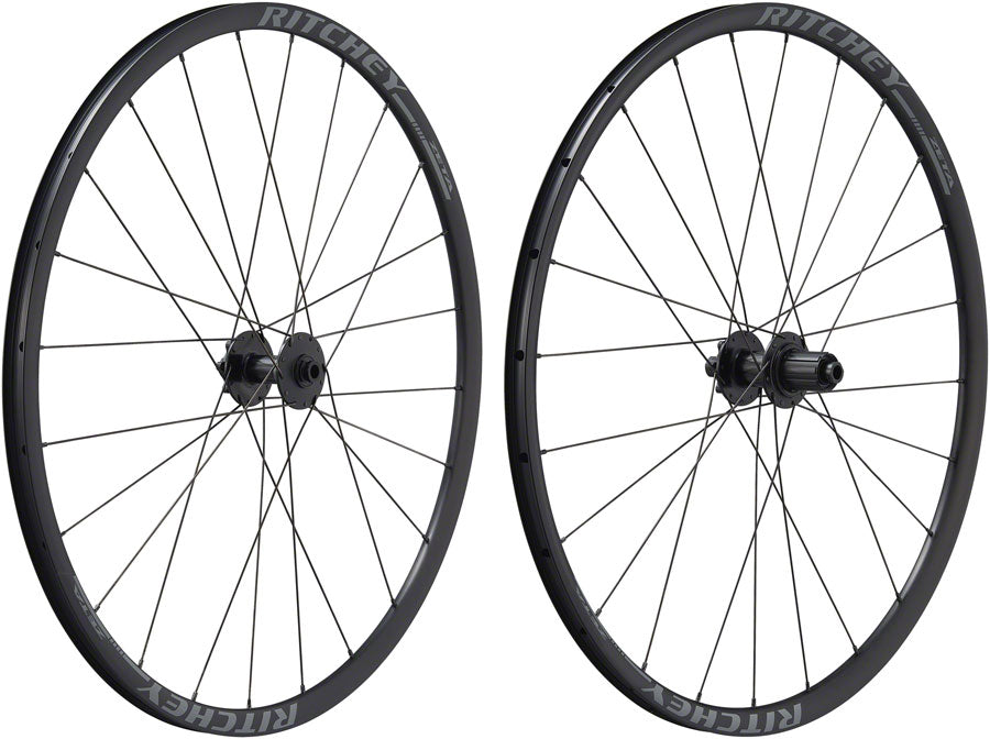 Ritchey Comp Zeta Wheelset - 700c 12 x 100mm 12 x 142mm 6-Bolt HG11 Road BLK