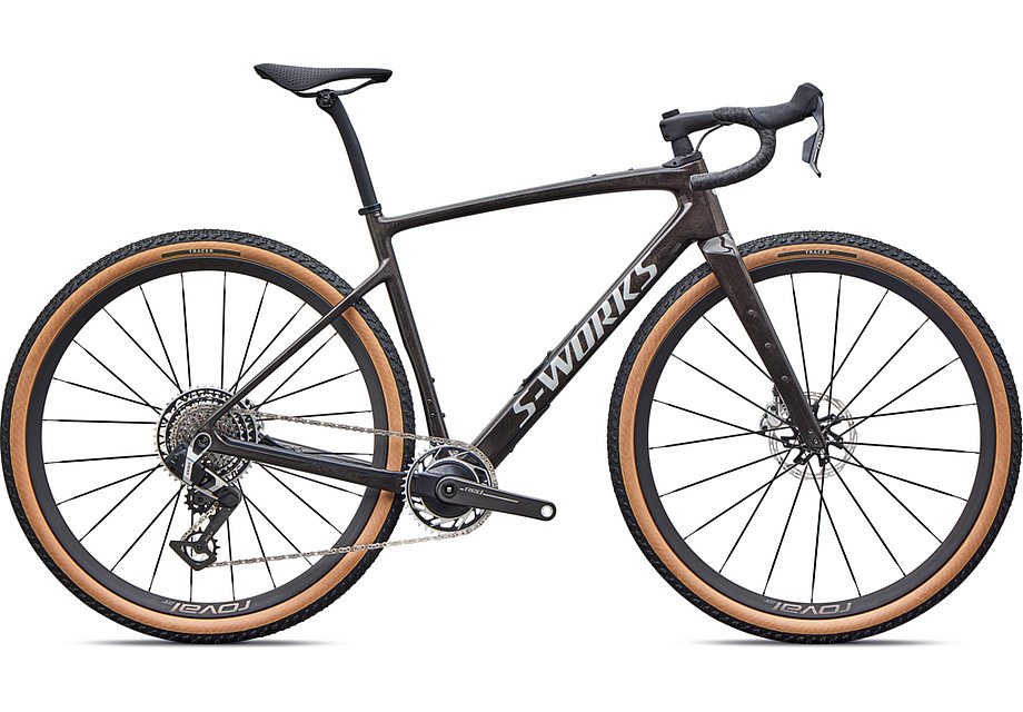 2027 Specialized Diverge S-Works Bike Warm Smoke Metallic/Carbon Silver Dust 49