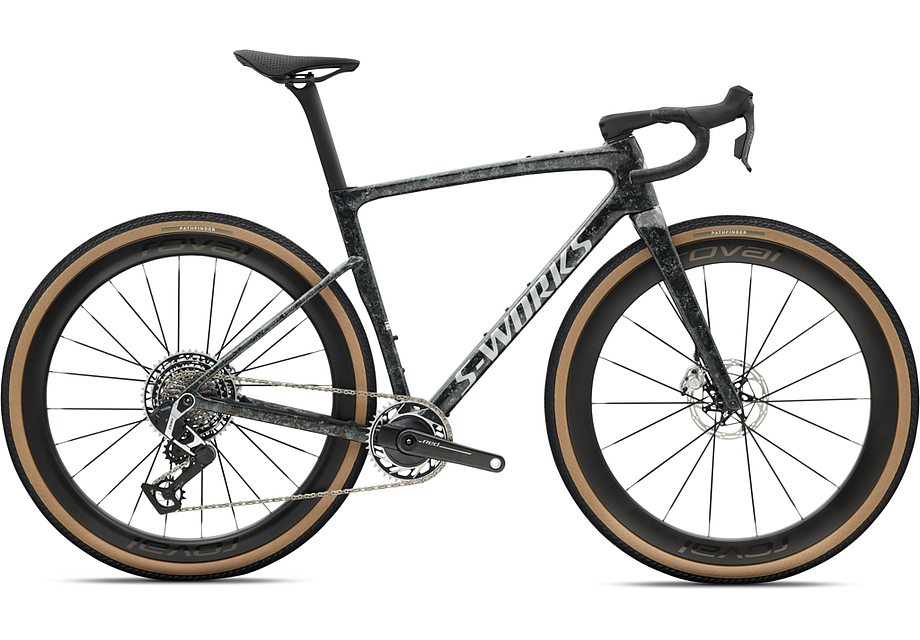 2027 Specialized Crux 5 S-Works Axs Bike Fjord Gold Sandstone Blurred Impasto/Gloss Flake Silver 49