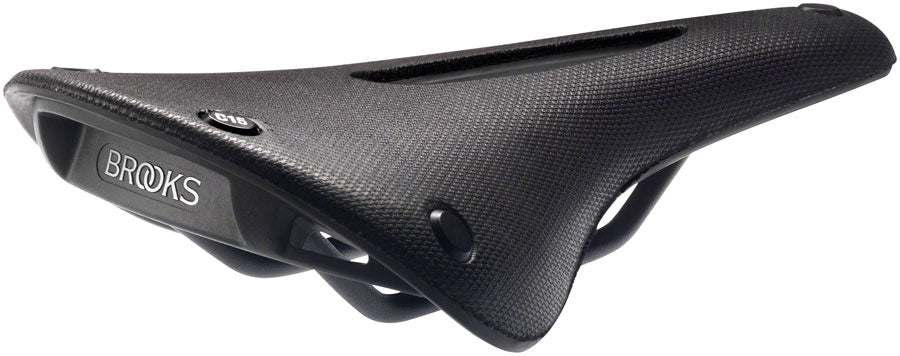 Brooks C15 Carved All Weather Saddle - Steel Black Men's
