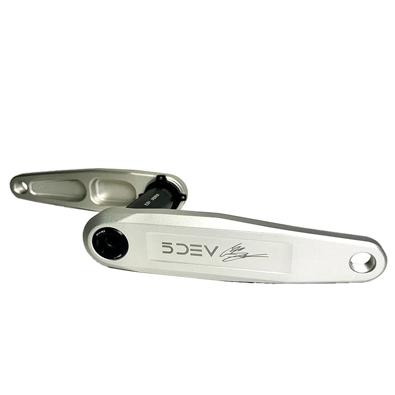 5Dev R-Spec Shimano eCranks EP8 160mm Silver