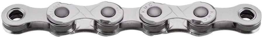 KMC eGlide EPT Chain - 9/10/11-Speed 132L Optimized Shimano CUES Drivetrain Silver
