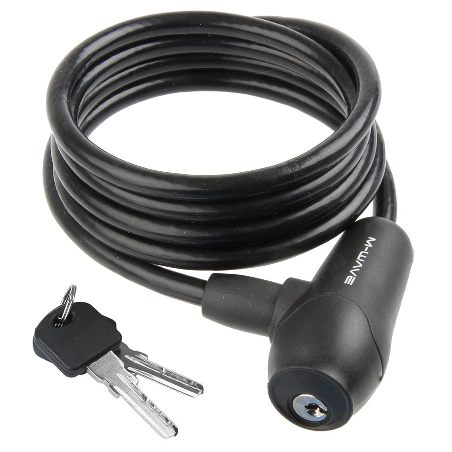 M-Wave S 8.15 S Cable lock Key 8mm 8x1500mm Black