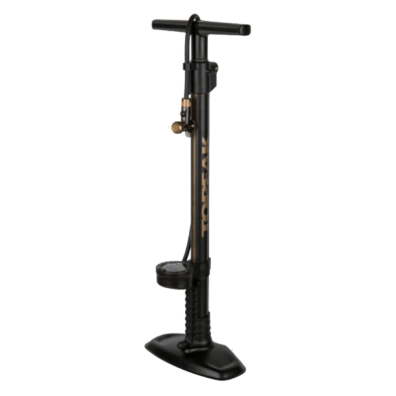 Topeak JoeBlow Tubi 2Stage Floor 3` Analog PV/SV 160psi 29.1` Steel/Aluminum Black
