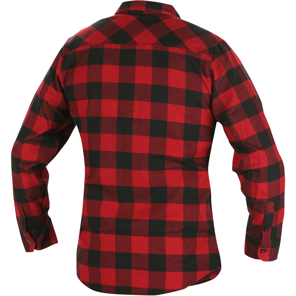 Men's Gunny Red/ Black Flannel