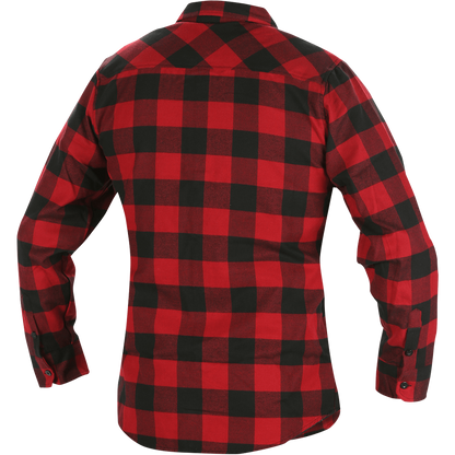 Men's Gunny Red/ Black Flannel