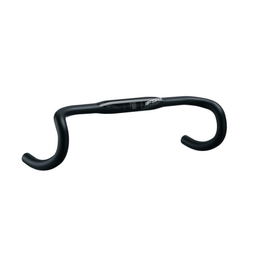 FSA Energy Super Compact Handlebar 31.8mm Clamp Diameter 360mm Width Compact Drop Profile – BLK