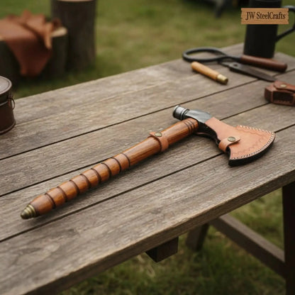 Beautiful handmade Damascus steel Smoking Axe "Unique Axe"Limited Edition