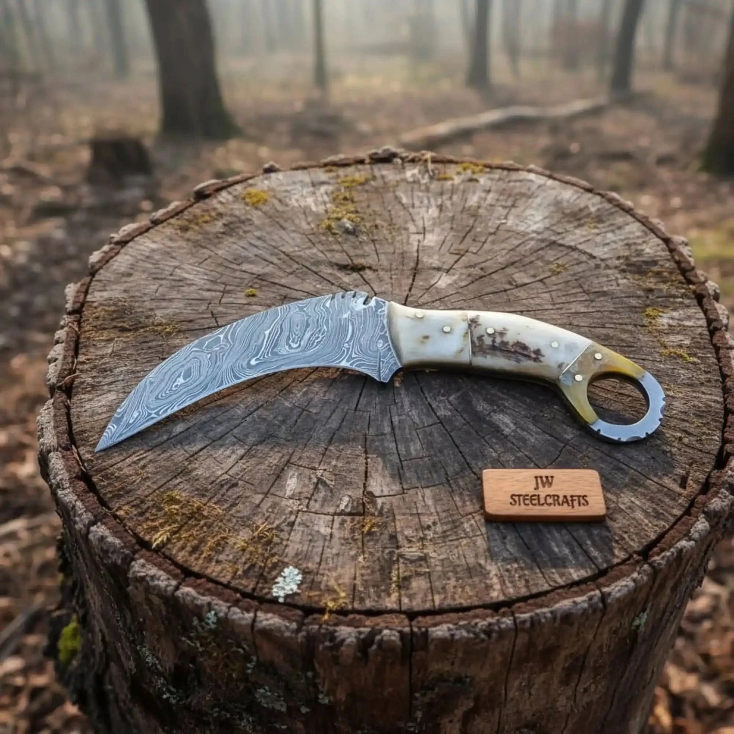 Handmade Custom Du Hoc Karambit Knife.