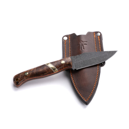 Half Face Blades X Ball and Buck Field Knife