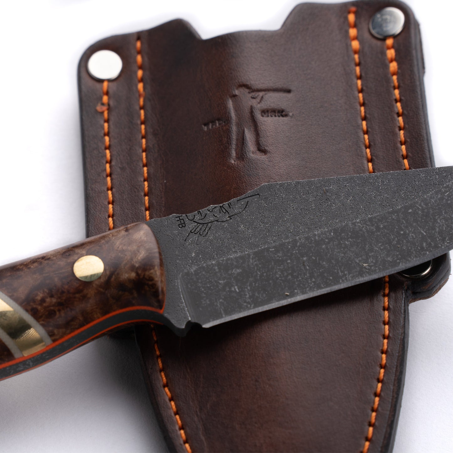 Half Face Blades X Ball and Buck Field Knife