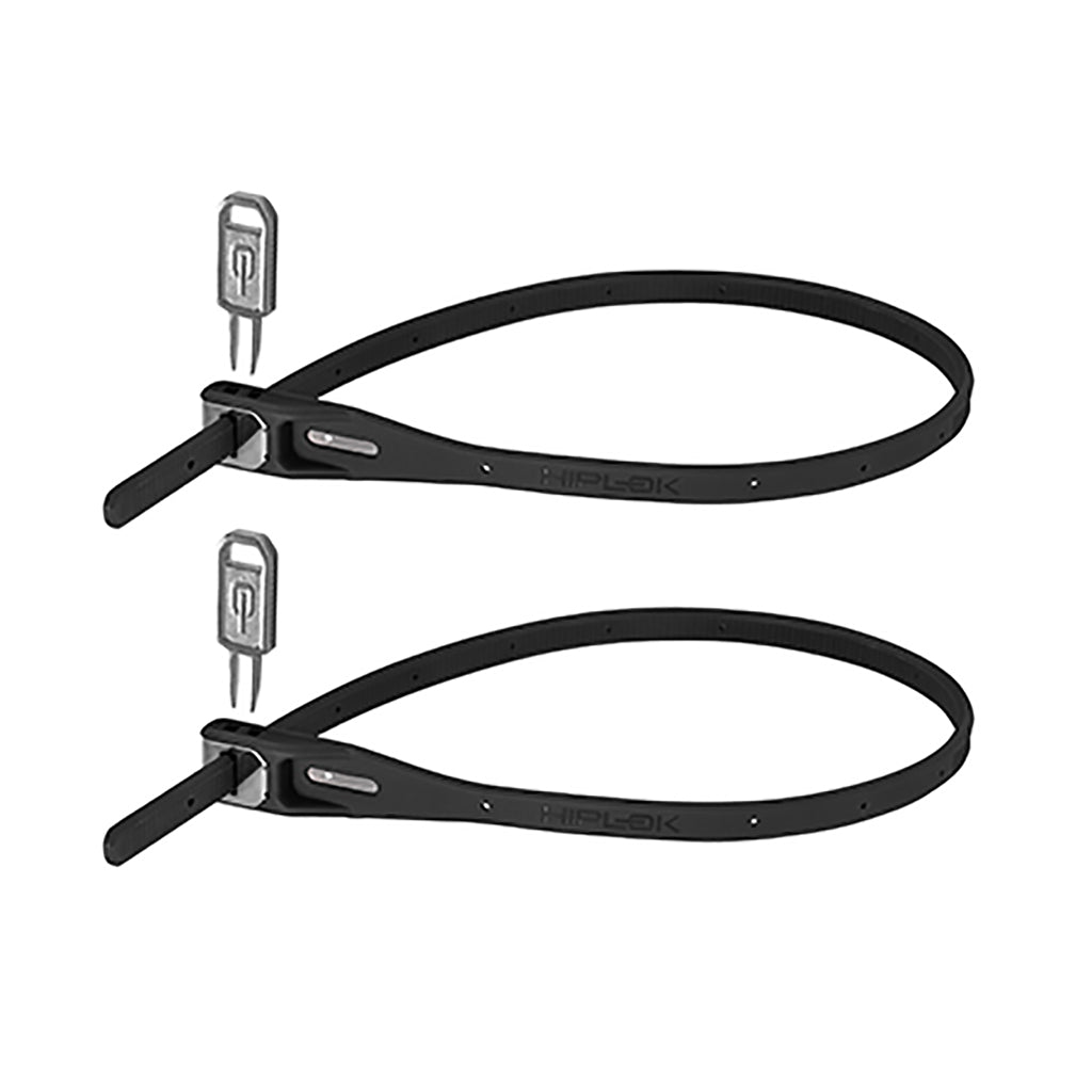 Hiplok Z Lok Twin Count Zip Key Lock Black