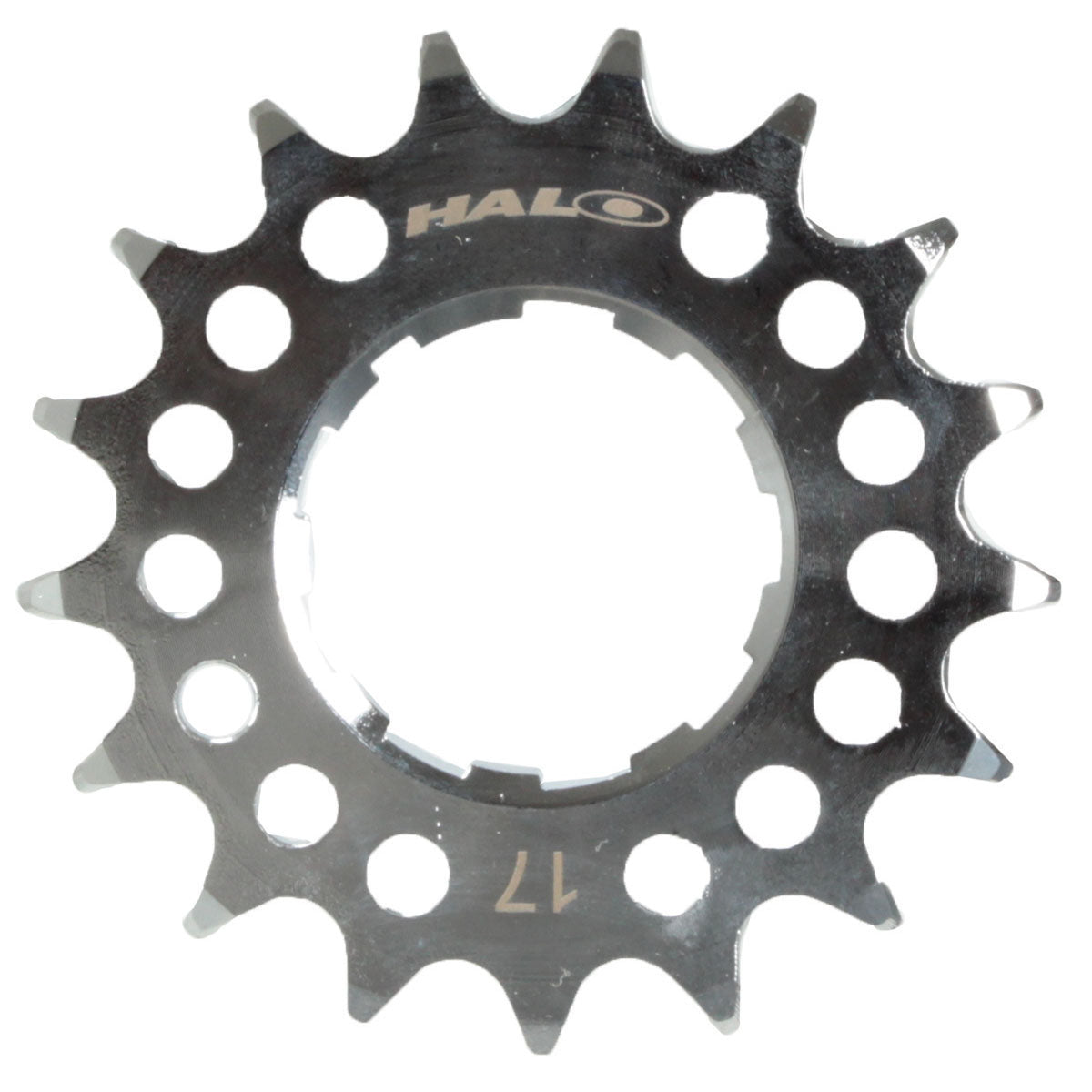Halo Fat Foot Cog 1/8" 17t Chrome