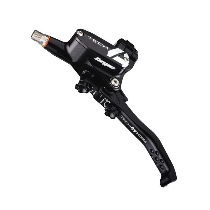 Hope Tech 4 V4 Disc Brake and Lever Set - Rear Hydraulic Post Mount Black