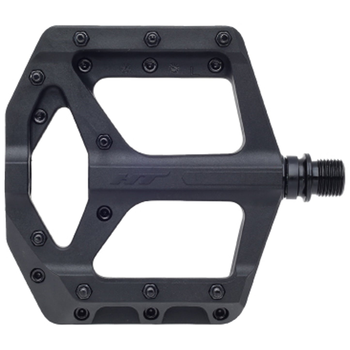 HT Components Supreme-C Pedals - Platform Composite 9/16" Black