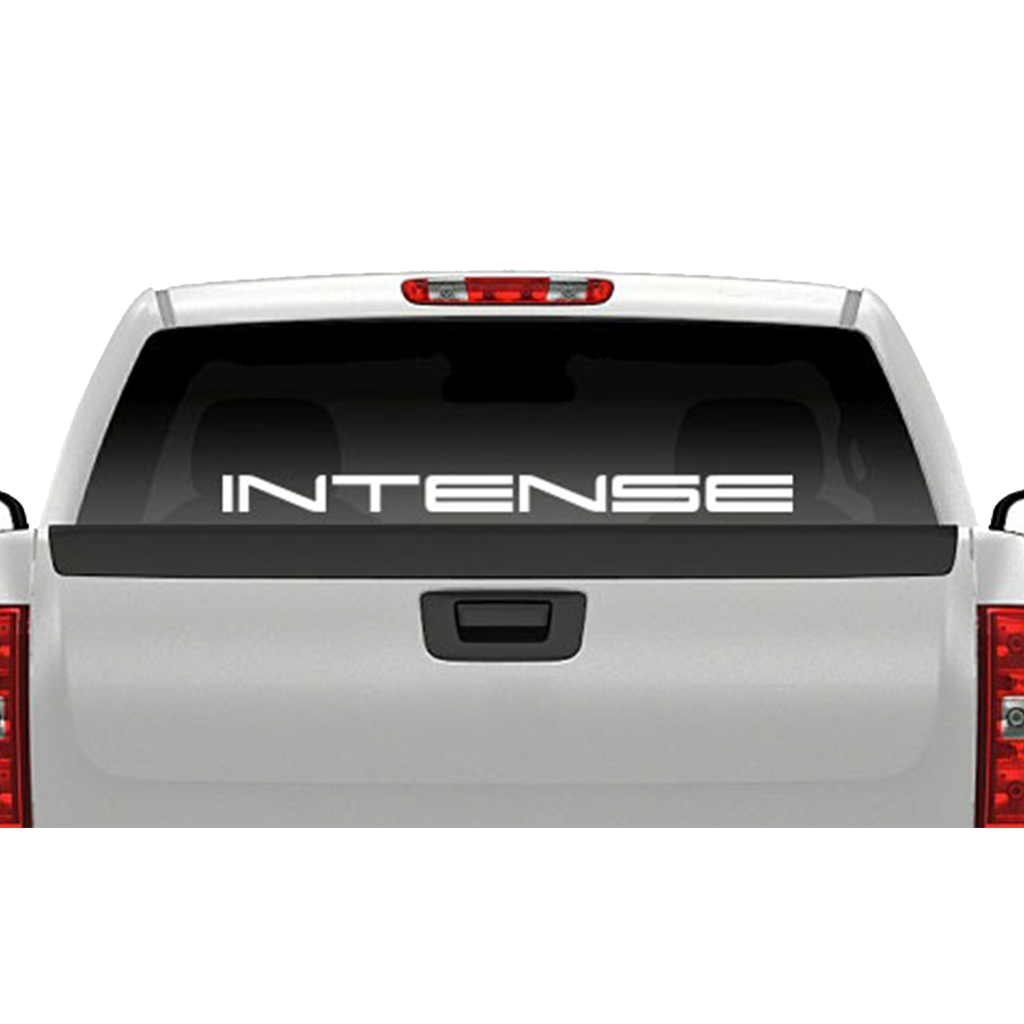 INTENSE Windshield Decal