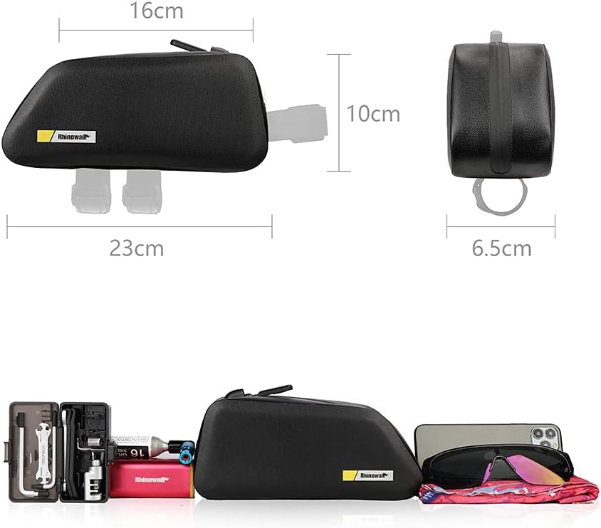 Rhinowalk Top Tube Bag - Stable & Waterproof Professional Cycling Accessory K32 1.3L