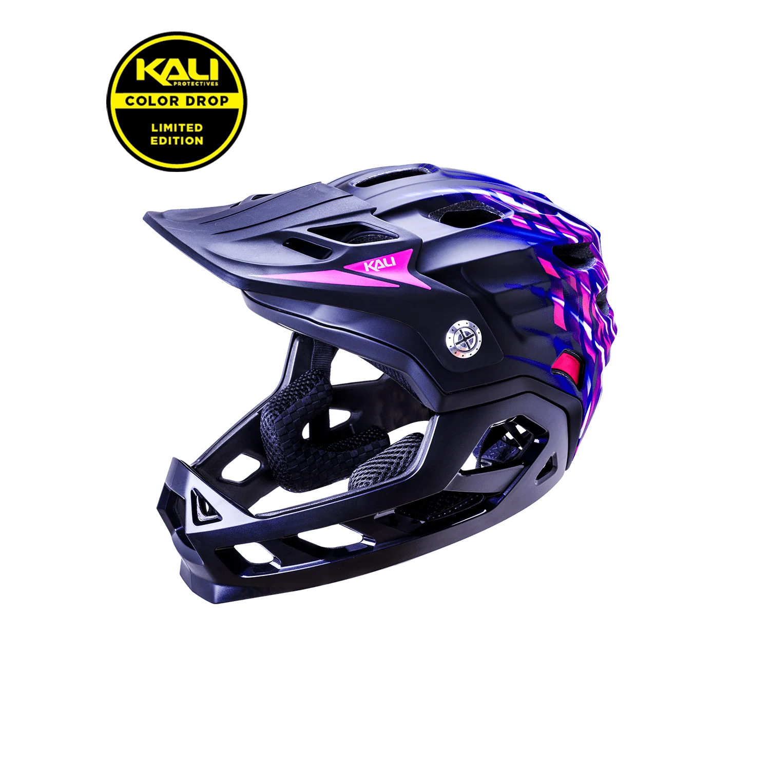bike helmet kali Kali Protectives Maya Full Face Child Helmet, S / Punk