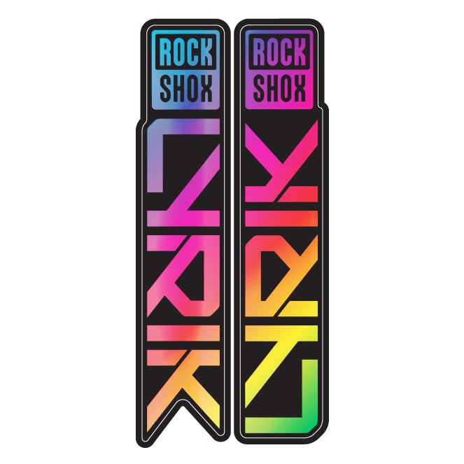 Metallic RockShox Lyrik Fork Decal