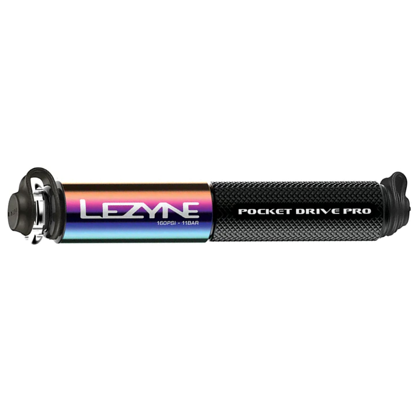 Lezyne Pocket Drive Pro Pump - Neo Metallic Black
