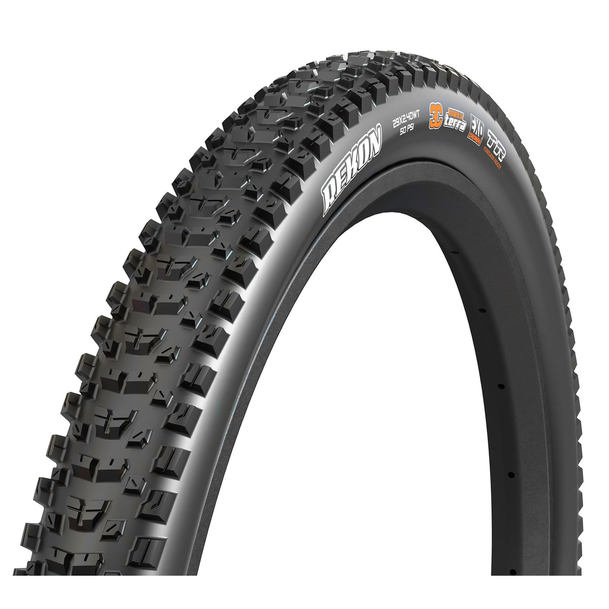 Maxxis Rekon Plus Tire - 27.5 x 2.8 Tubeless Folding Black Dual EXO