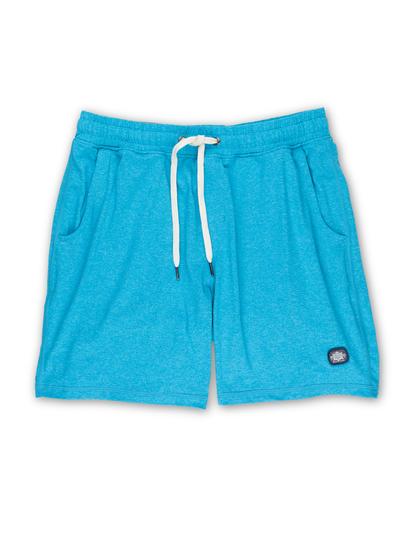 MACH ZERO LOUNGE SHORTS - ADRIATIC BLUE