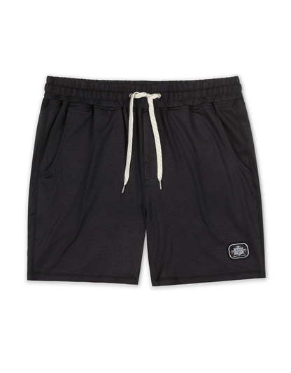 MACH ZERO LOUNGE SHORTS - BLACK