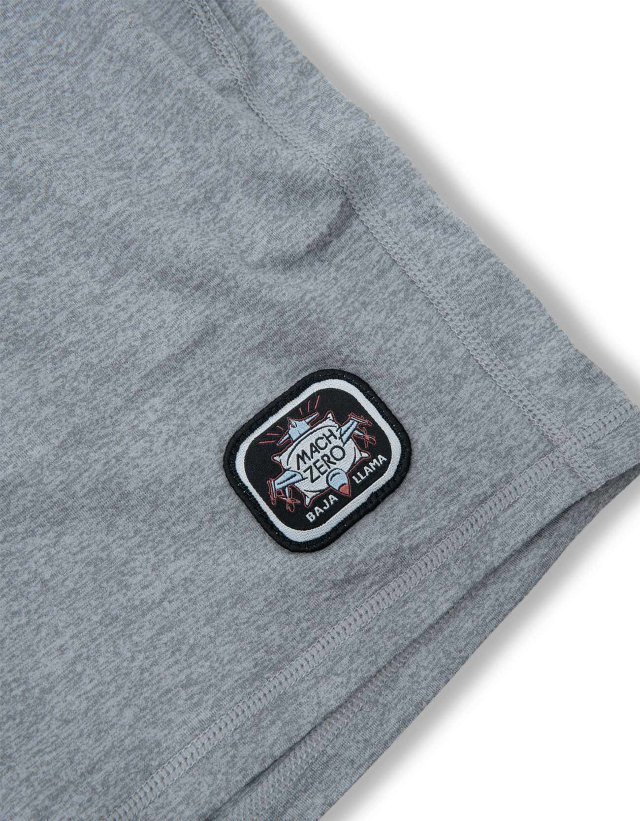 MACH ZERO LOUNGE SHORTS - GRAY