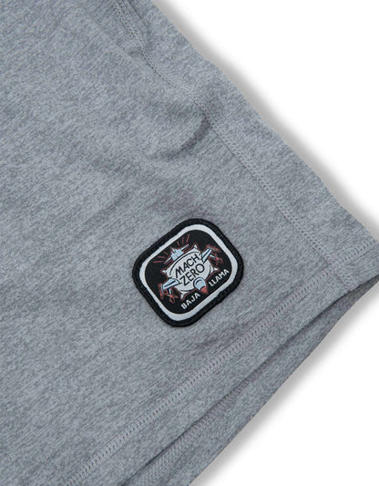 MACH ZERO LOUNGE SHORTS - GRAY