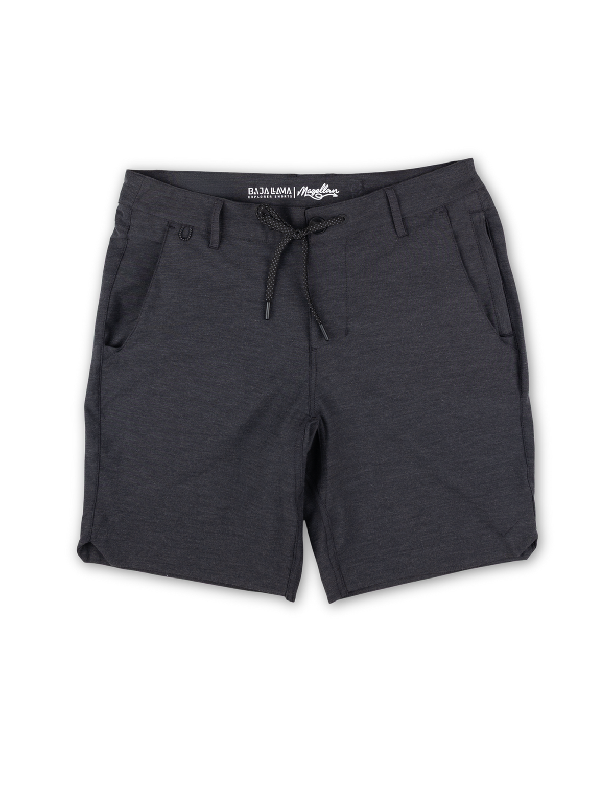 MAGELLAN EXPLORER SHORTS - BLACK HEATHER