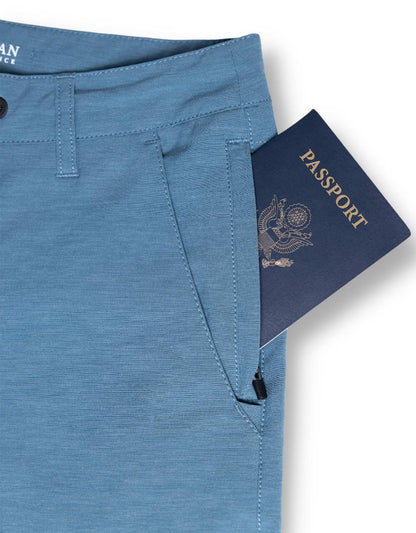 MAGELLAN EXPLORER SHORTS - MALLARD BLUE