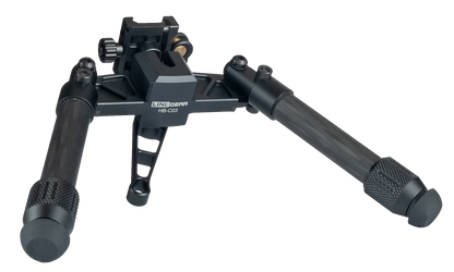 Linkogear HB-C03-BLK Carbon Fiber Bipod Picatinny & ARCA Monoball Fix 26mm Mount