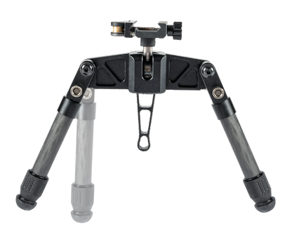 Linkogear HB-C03-BLK Carbon Fiber Bipod Picatinny & ARCA Monoball Fix 26mm Mount