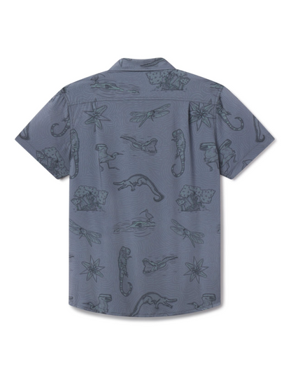 EL MANGLAR - MOJAVE PERFORATED BUTTON UP