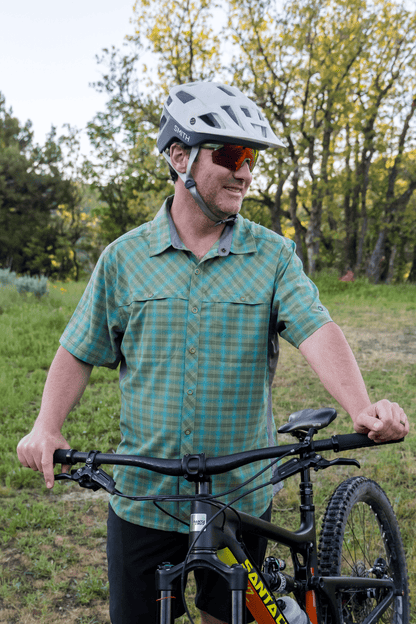Men's Quest Super Stretch Plaid Shirt