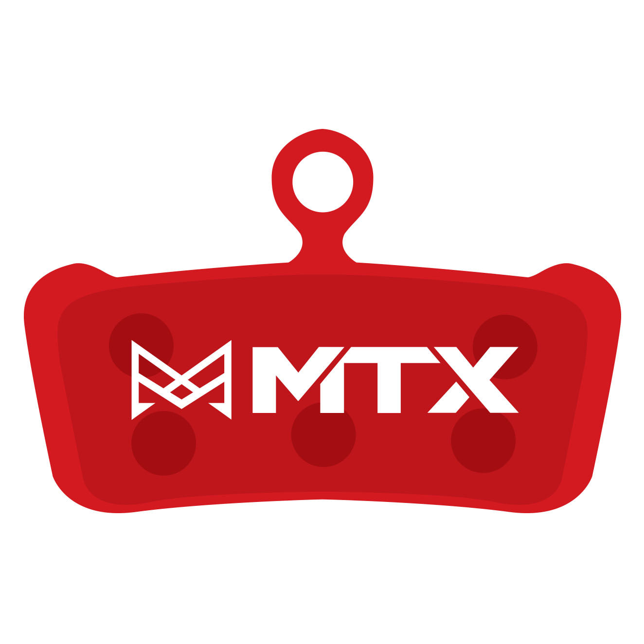 MTX Red Label RACE Disc Brake Pads - Ceramic/Kevlar Compound SRAM G2 / Guide / Level 4P / Trail 4-Piston Single Set