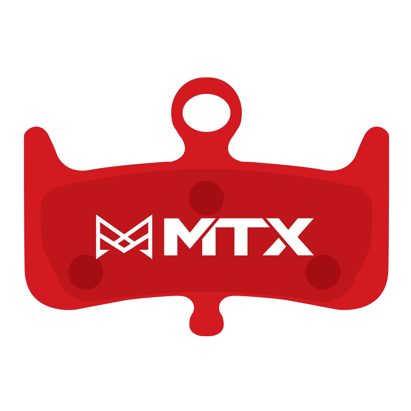 MTX Red Label RACE Disc Brake Pads - Ceramic/Kevlar Compound Dominion A4 T4 4-Piston Single Set