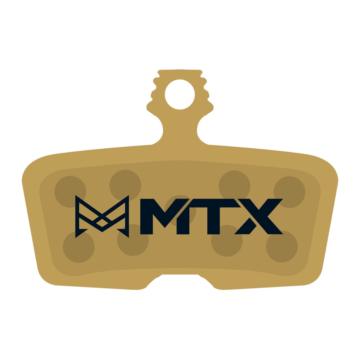 MTX Gold Label HD Disc Brake Pads - Ceramic/Kevlar Compound SRAM Code / Motive / DB 4-Piston Single Set