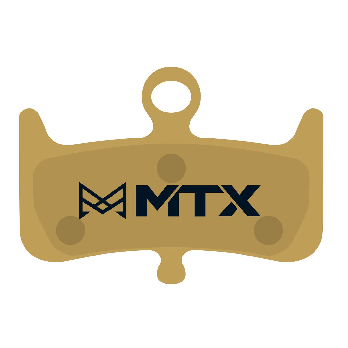 MTX Gold Label HD Disc Brake Pads - Ceramic/Kevlar Compound Dominion A4 T4 4-Piston Single Set