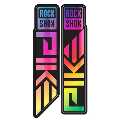 Metallic RockShox Pike Fork Decal