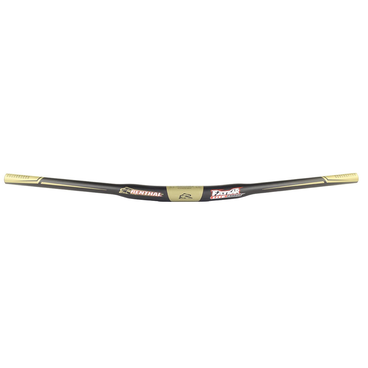 Renthal Fatbar Lite Carbon Handlebar - Carbon 10mm 760mm 31.8mm Black V2