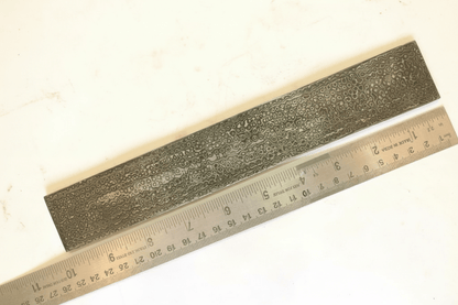 Raindrop Pattern Damascus Steel Billet Bar for Knife Making and Bladesmith Stock