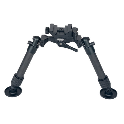 Linkogear HB-C05M Carbon Fiber Bipod Arca & Picatinny 7–10.1" - Black