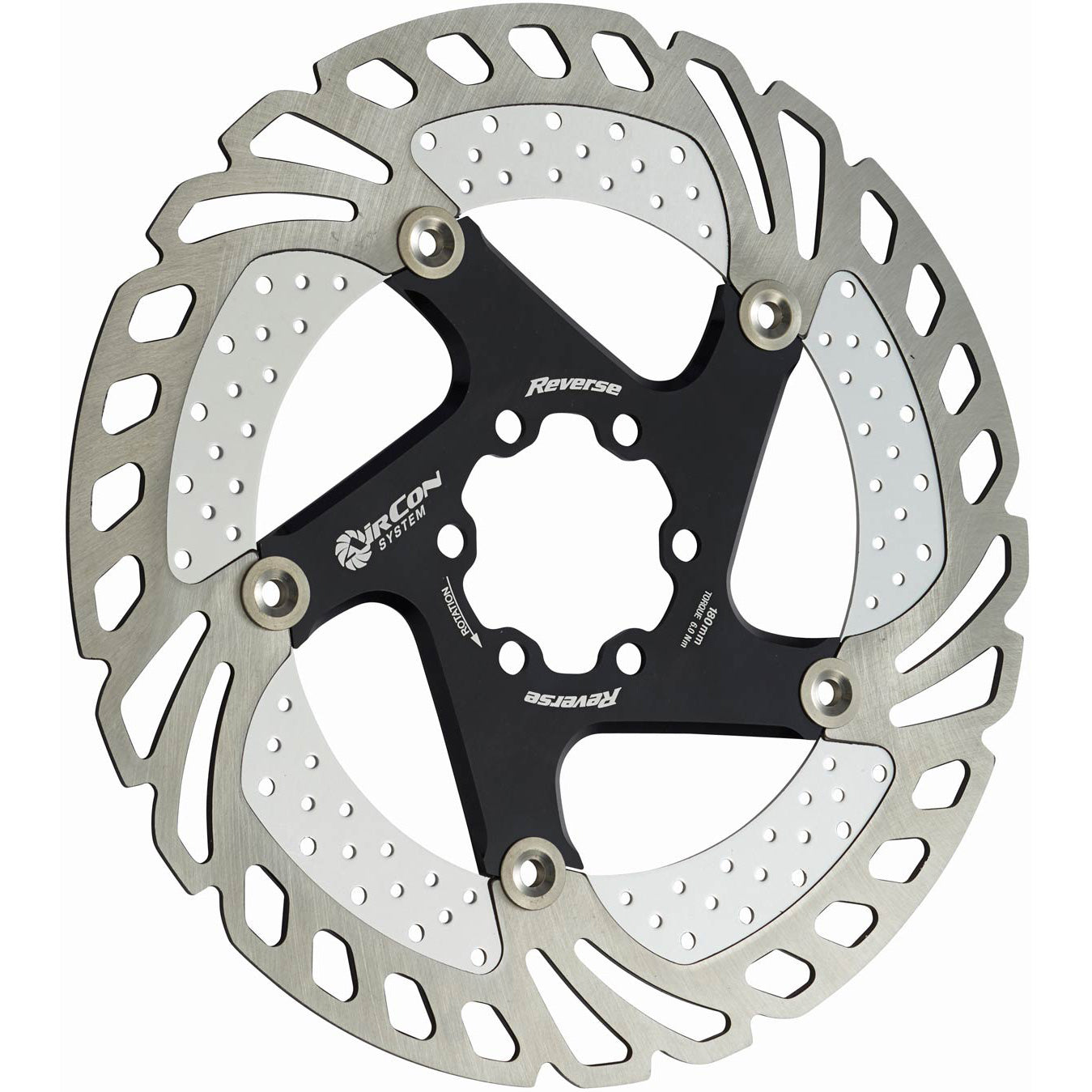 Reverse AirCon Disc Rotor 180mm - Black