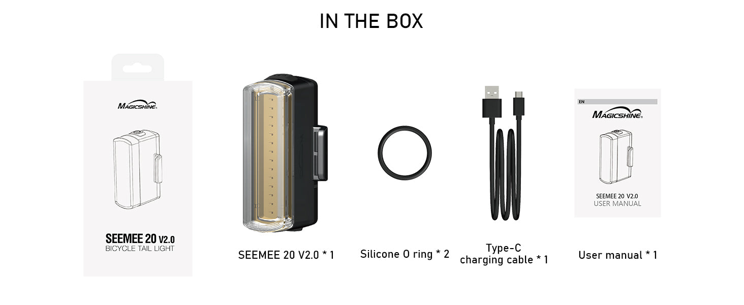 Magicshine SEEMEE V2.0 Rear Light - Thumbnail 5