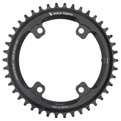 110 BCD Asymmetric 4-Bolt Chainrings for Shimano GRX Cranks